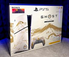 Sony PlayStation 5 Console with DualSense Wireless Controller - PS5 Slim Limited Gold Edition