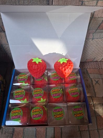 Crunch Squeeze Fruits fidget toys