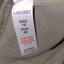Khaki Green Cotton trousers Image 4