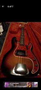 Fender USA 62 reissue precision bass