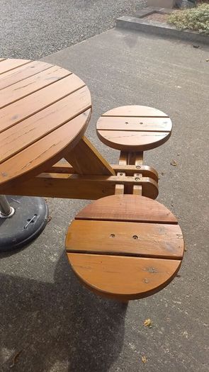 Garden picnic table