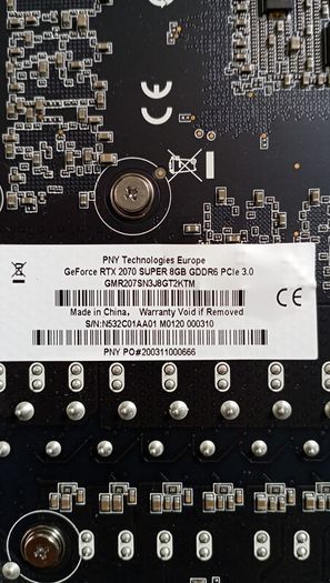 Pny Geforce Rtx 2070 Super 8gb Dual Fan