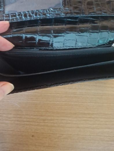 Newbridge Black Crocodile  Wallet