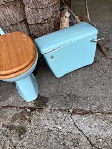 Cast Iron, Bath , toilet , sink set