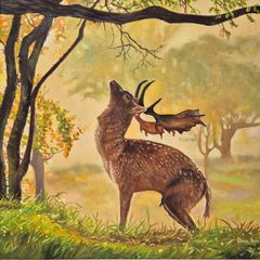 Still Reaching - original oil painting on canvas
