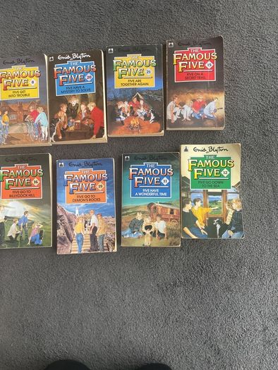 Enid Blyton The Famous Five Vintage Paperback Books x14