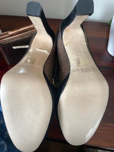 LK Bennett Heels + clutch BNWT