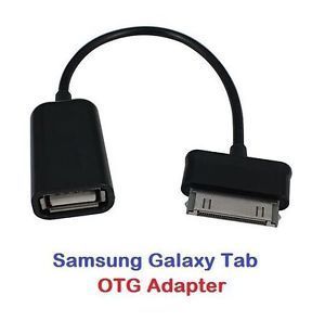 30 Pin to Female USB Adapter OTG Cable for Samsung Galaxy Tab 2 10.1 Tablet PC