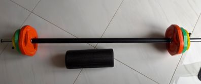 Barbell Set 20kg & Foam Roller