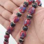 Antique Venetian Style Floral & Trade Glass Beads Necklace Image 4