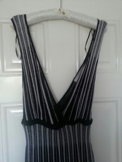 Black and Silver Dress
