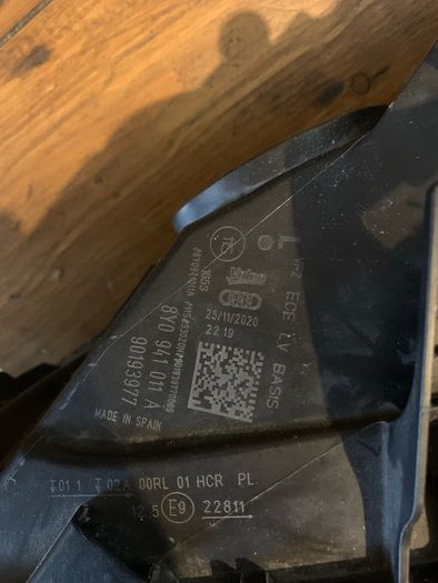 2022 Audi a3 led headlight