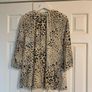 Dunnes Stores Cream Leopard Print Long Top Image 9