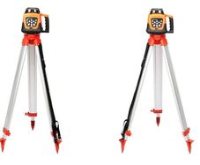 Self-Leveling 500m Vertical Horizontal Scanning Measurement Construction Tool Tripod and Staff Kit, fit for Auto Levels Rotary Laser Level