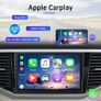 Apple Carplay Android Auto Double Din 9 Inch Touchscreen Bluetooth Car Stereo with Backup Camera FM Radio/USB/AUX-IN Support Mirror Link/SWC+ Microphone Image 3
