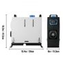Diesel Air Heater Parking Heater All In one 5-8kw Truck Heater Red Lcd Switch Image 8