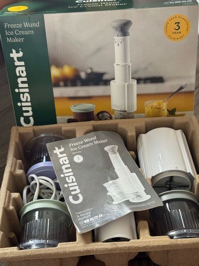 Cuisinart ice cream maker freeze wand