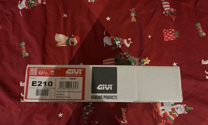 Givi top box plate for XRV 750