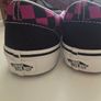 Black raspberry check vans classic slip-ons Image 7