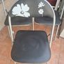3 Folding padded chairs Image 2