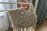 Bohemian style sportsgirl bag,macrame cross body