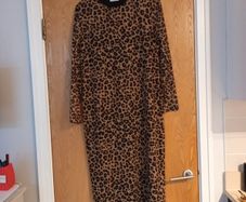 Savida Leopard Print  Dress.    S.16