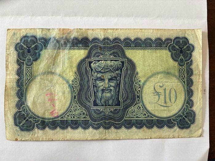 1938 Lady Lavery 10 Pounds Fine