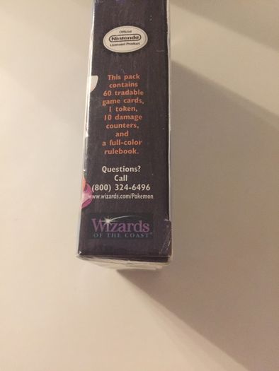 Pokemon Trading Card Game Blackout Theme Deck(Unopened). Base Set : Potential Shadowless. See description