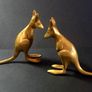 Pair Of Vintage Brass Kangaroo's (Bookends) Image 3