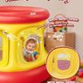 3-in-1 Inflatable Bounce House for Toddlers Under 4, Beautiful & Safe Bouncer with Ball Pit & Trampoline, Indoor/Outdoor Play Yard with Air Pump Image 7