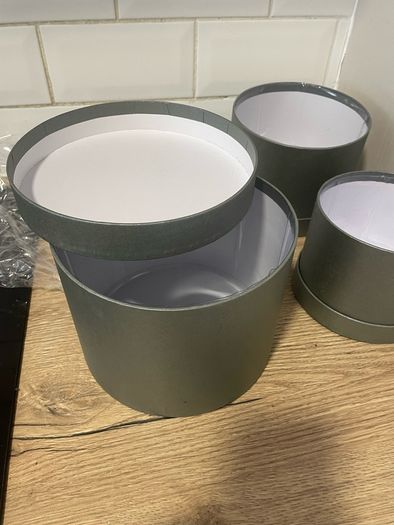 Oasis Floral Hat boxes 3 sizes