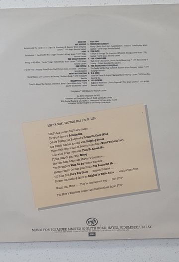 Vintage Vinyl LP Punk We Do'em our way Compilation
