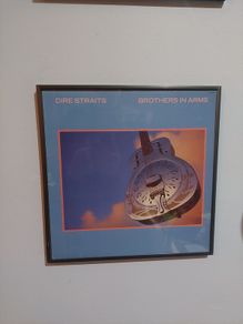 Dire Straits - Brothers in Arms - framed 1985 album