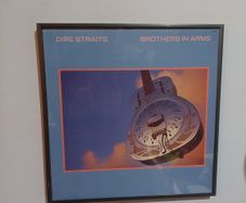 Dire Straits - Brothers in Arms - framed 1985 album