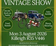 Midland Vintage Show - Mon 3rd Aug