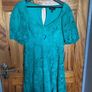 Lipsy Green Lace Mini Dress UK12 EU40 New with tags Image 4
