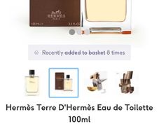 Hermes Terre 100ml edt for him