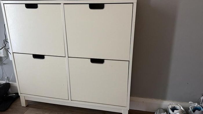 STALL Shoe cabinet with 4 compartments, IKEA