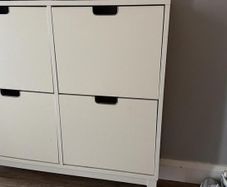 STALL Shoe cabinet with 4 compartments, IKEA