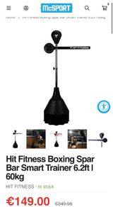 Boxing spar bar