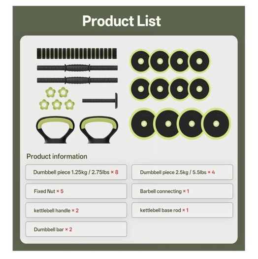 Adjustable Dumbbell Set