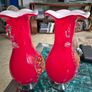 Pair of Murano vases 70s Image 2