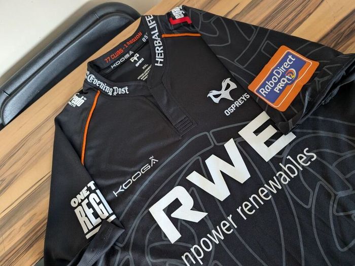 2013 ospreys rugby jersey adult 2xl