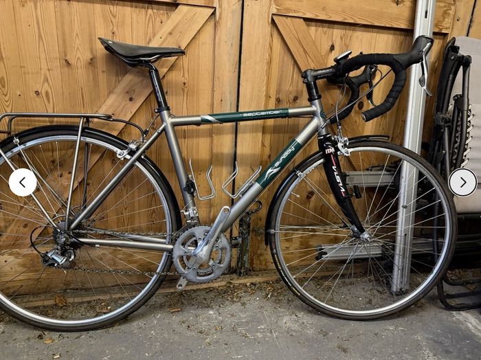 Titanium Road/Touring Bike With Shimano Ultegra Chainset