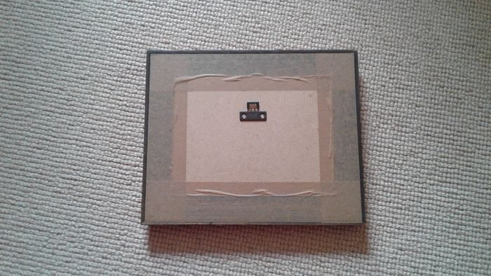 Pig picture in frame