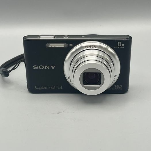 Sony Cyber-shot DSC-W730 16.1MP Digital Camera Black - Full Kit