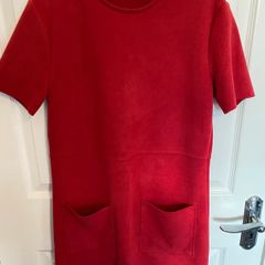 Soft red dress- Zara