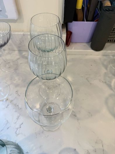 Mixed glasswear