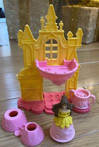 Belle's Blooming Castle for use with play doh