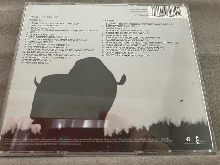U2  -  The Best Of 1990 - 2000      CD